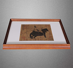 罗甸书画装裱配框服务案例